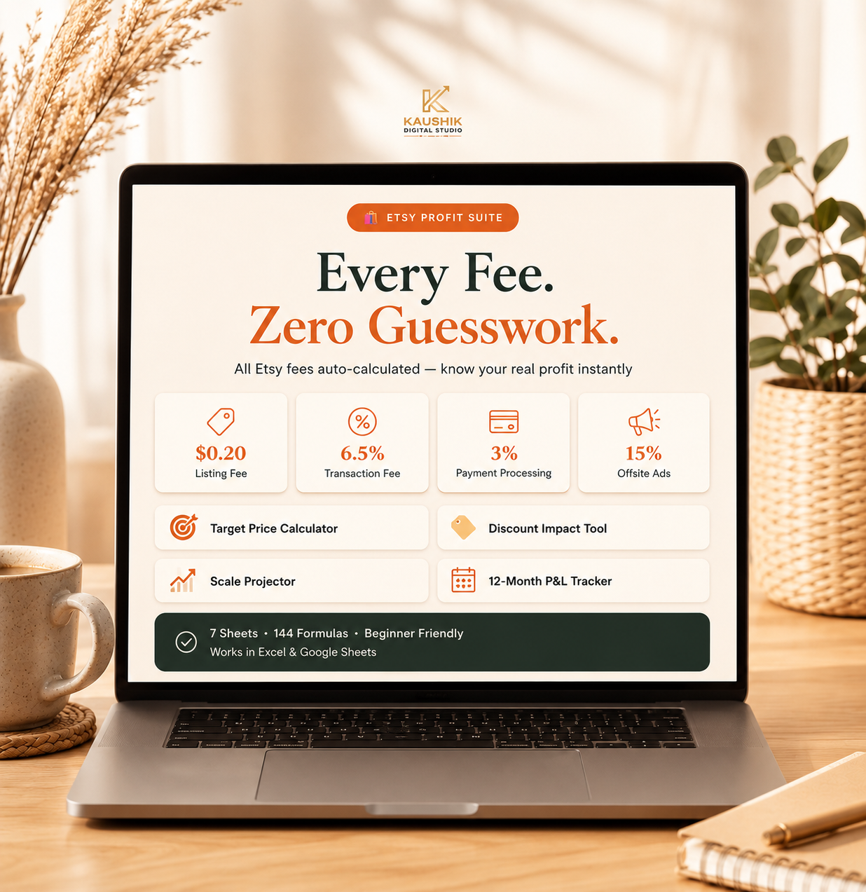 Etsy Profit Calculator and Marketplace Fee Tool